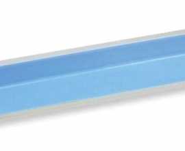 Бордюр настенный Serapool Olympic Series Внутренний угловой элемент 90° Light Blue