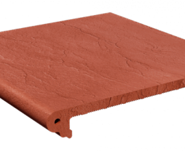 Ступень МаркаСтрой Natur Фронтальная Вишня 32x33